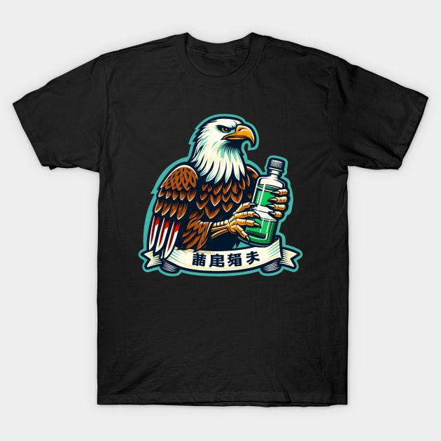 Chemistry eagle T-Shirt by Japanese Fever